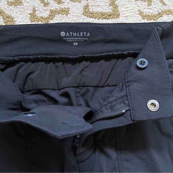 Athleta Trekkie Jogger 2.0, Black, 4 Petite - Picture 5 of 9